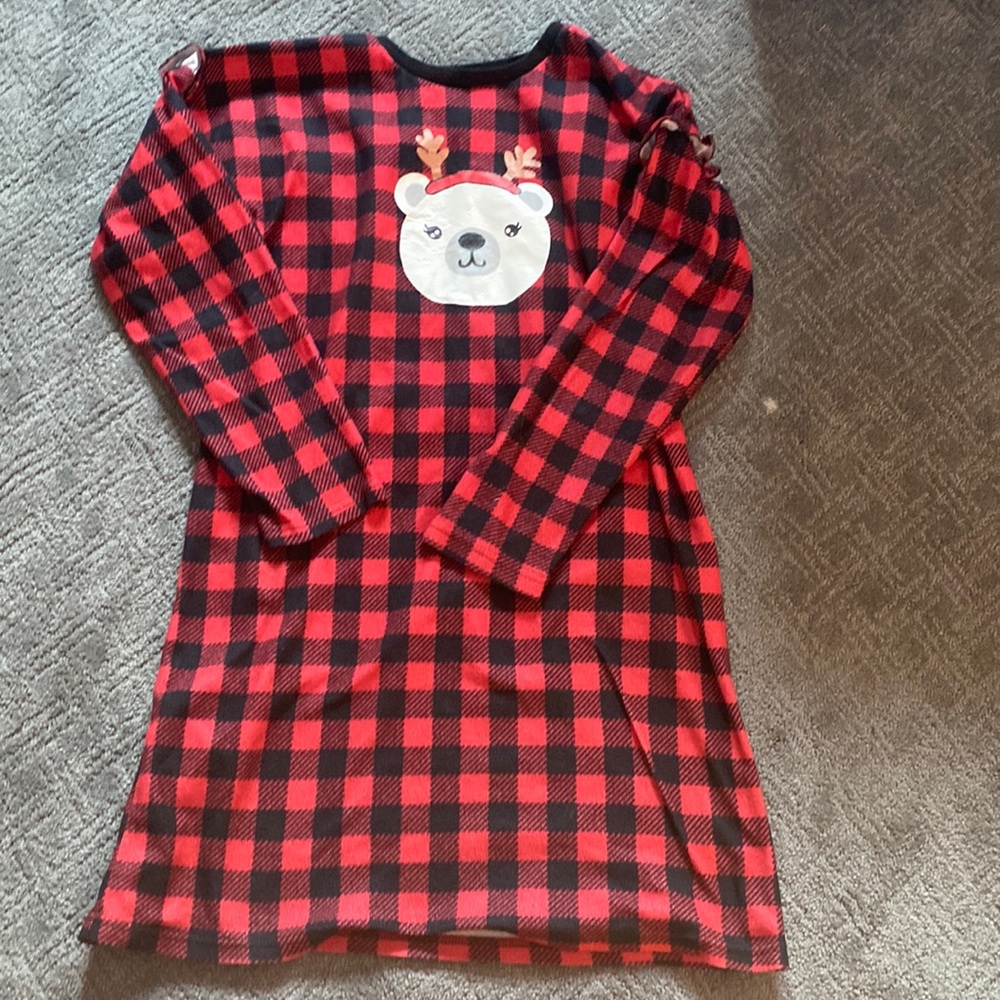 Cuddl Duds Christmas Nightgown for Girls